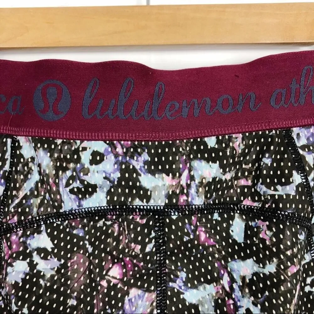 Lululemon What The Sport Bikers Shorts  Purple 2